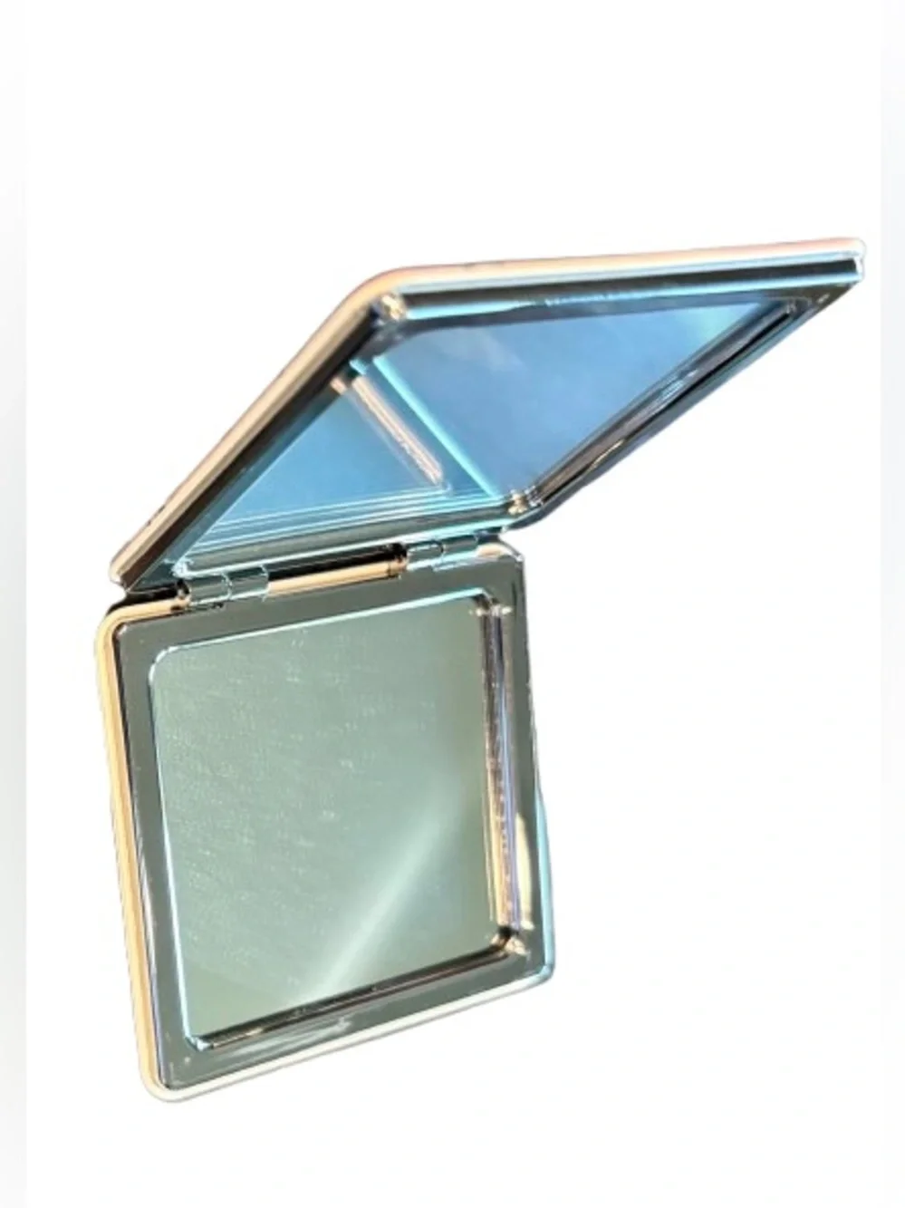 Retro Style Double Sided Folding Compact Mirror